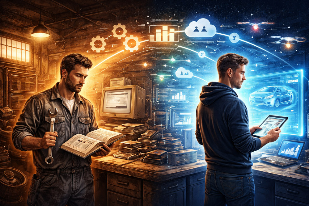 Эволюция магазинов автозапчастей