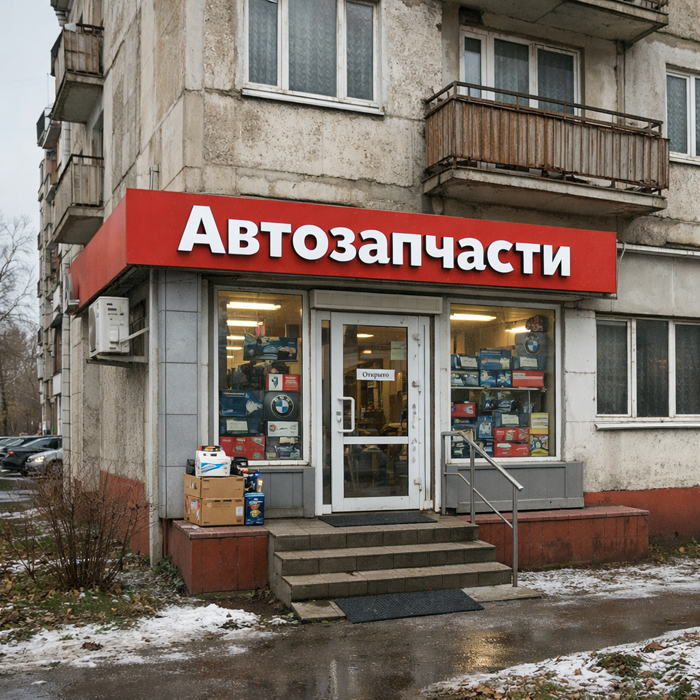 Магазин автозапчастей в формате самозанятости